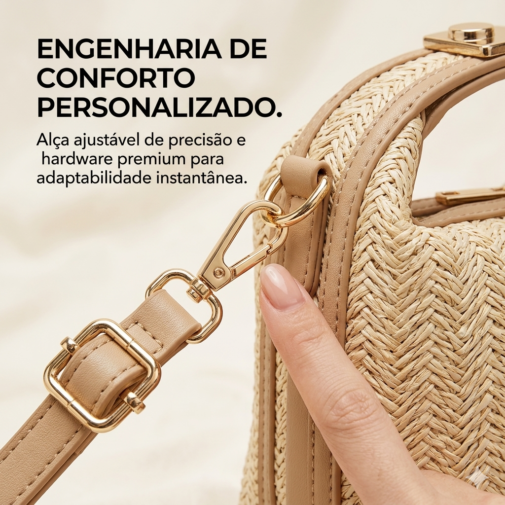 CharmLuxe™ Bolsa Casual [Charme Imediato em Qualquer Look]