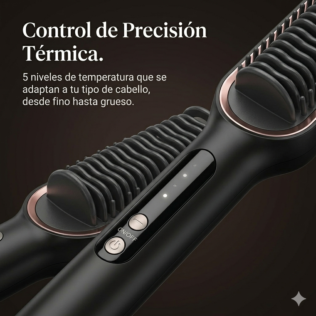 SilkPro™ Escova Premium [Perfección y Protección en Minutos]
