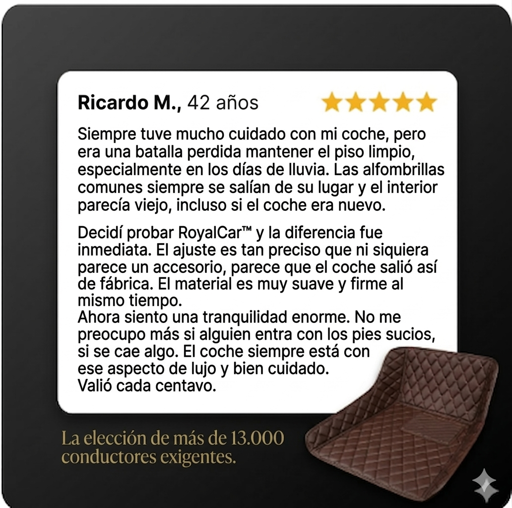 RoyalCar™ Kit Automotriz Premium [Confort y la Elegancia]